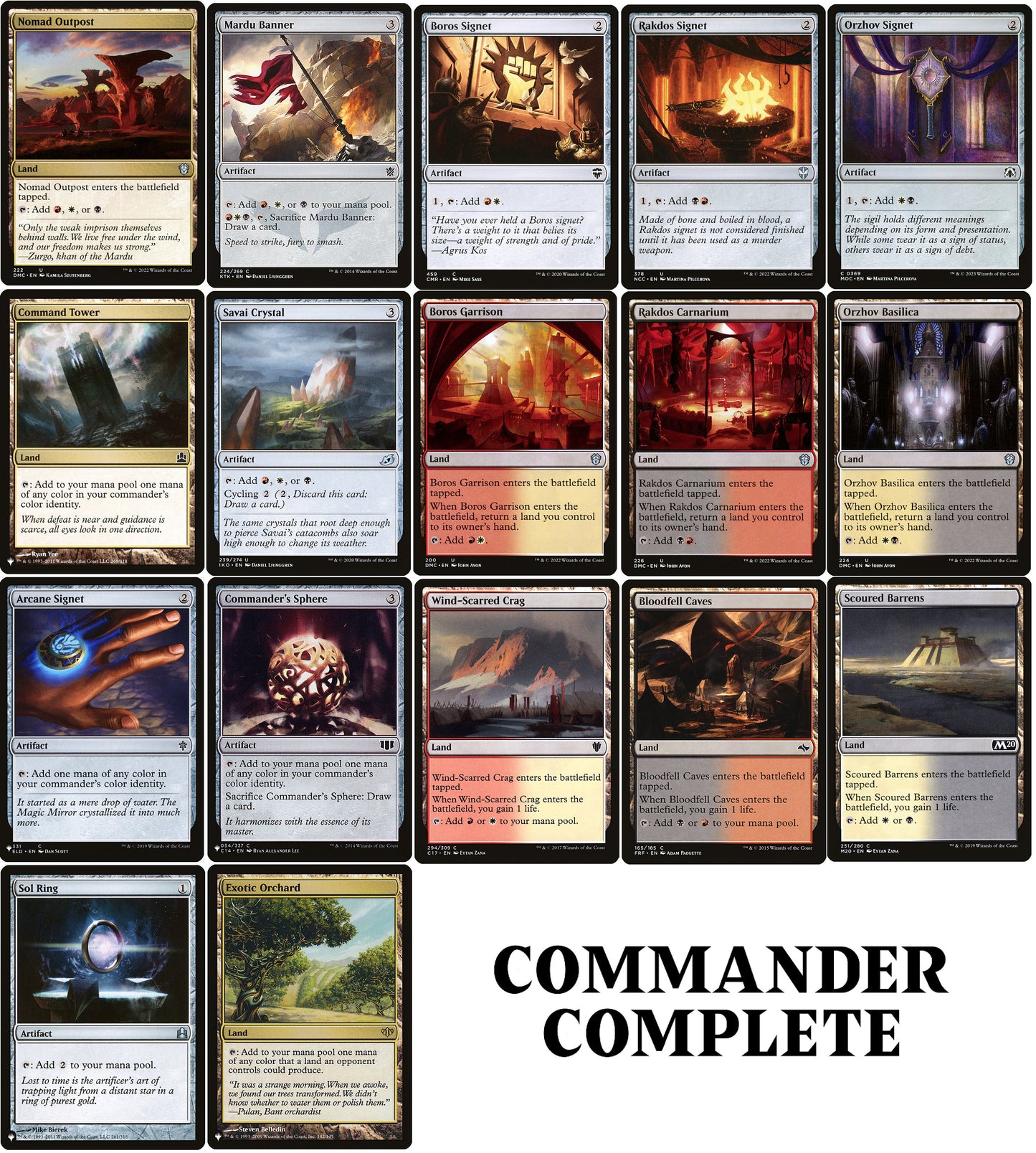 commander deck builder