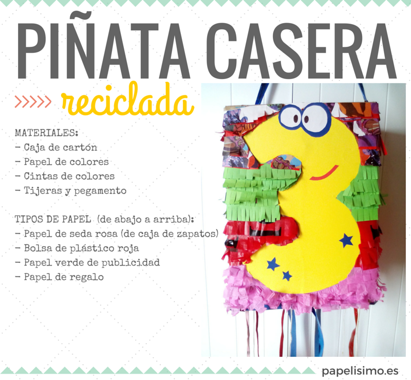 como hacer una piñata casera