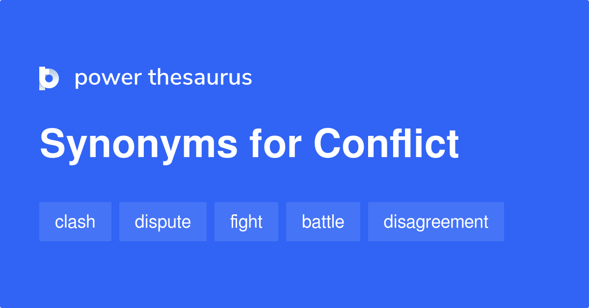 conflict synonym