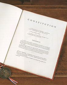 constitution du 4 octobre 1958