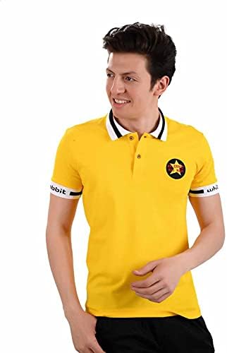 contrast trim polo shirt