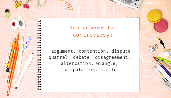 controversy synonym