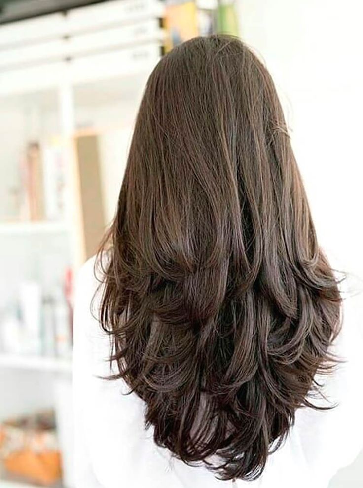 corte de cabello en capas para mujeres