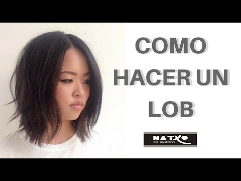 corte de pelo lob mujer