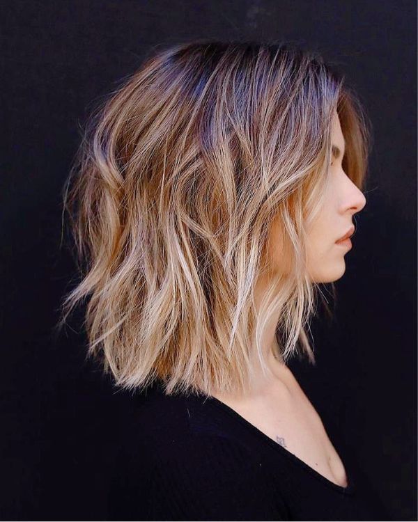 corte de pelo midi con capas