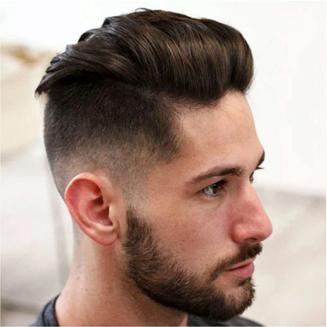 corte pelo corto hombre