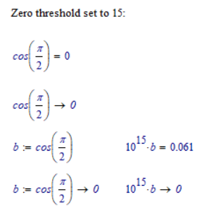 cos pi /2