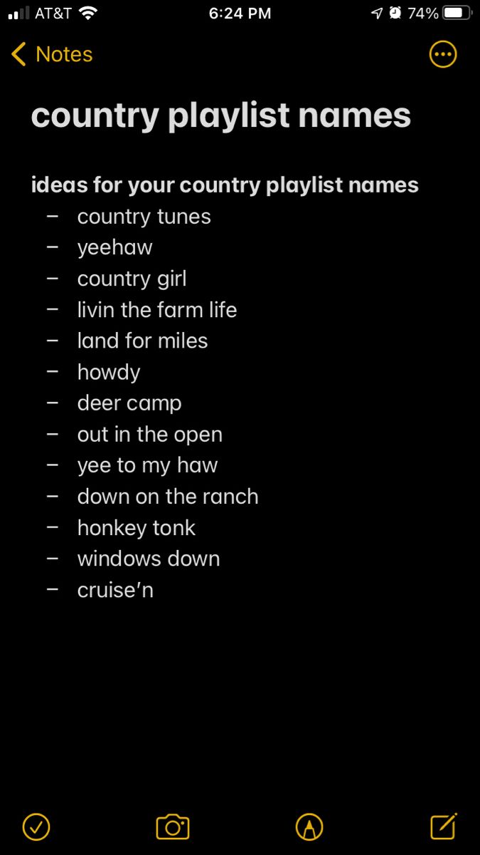 country music playlist