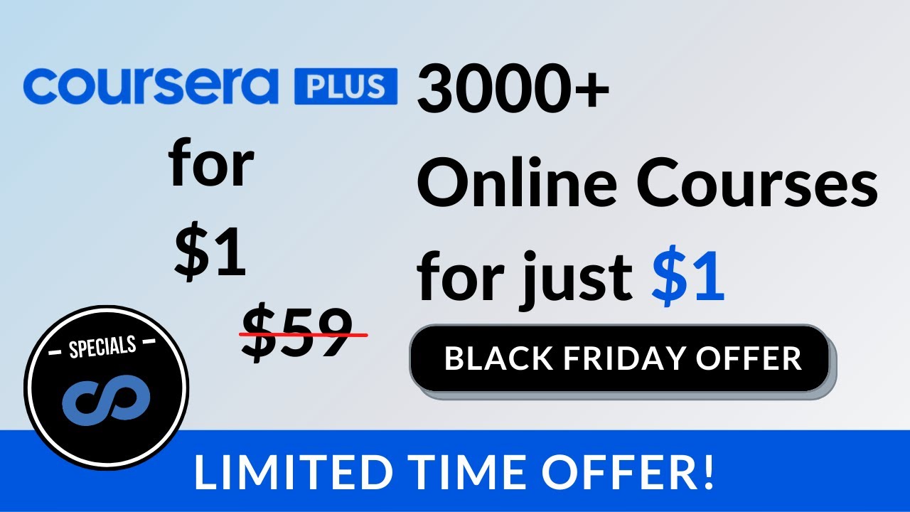 coursera black friday