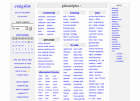 craigslist phila