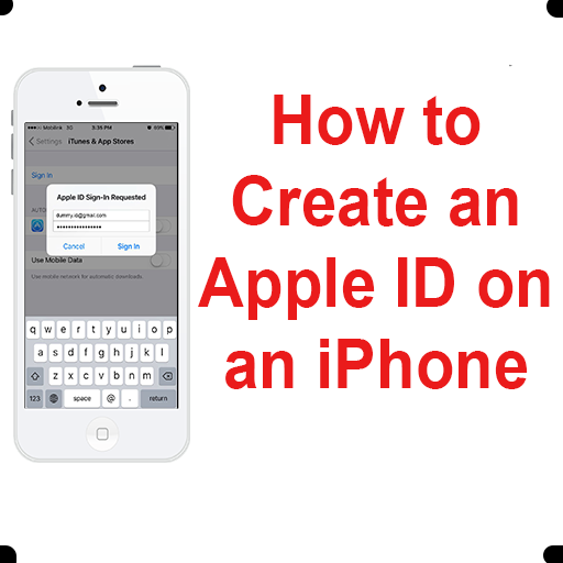 create apple id