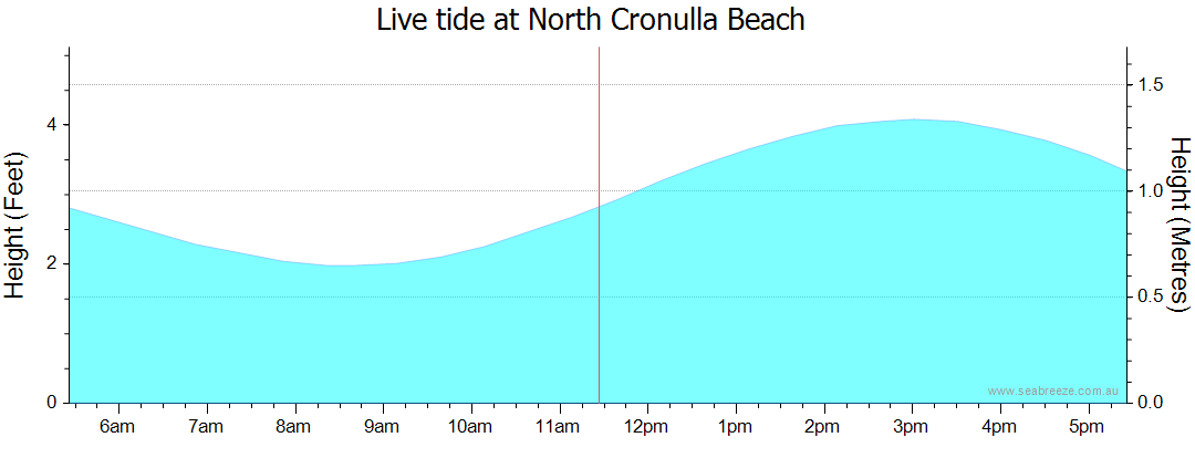 cronulla beach tides