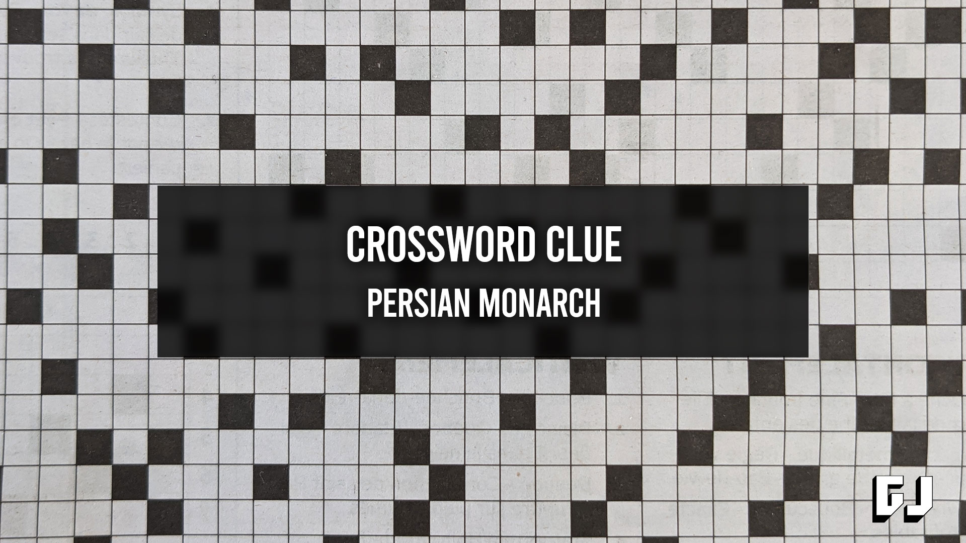 crossword clue monarch