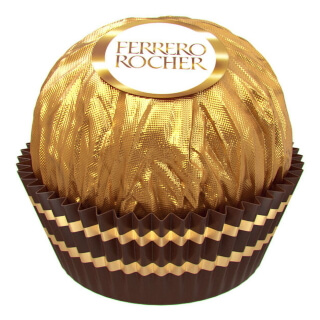 cuanto pesa un ferrero rocher