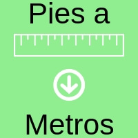 cuanto son 200 pies en metros