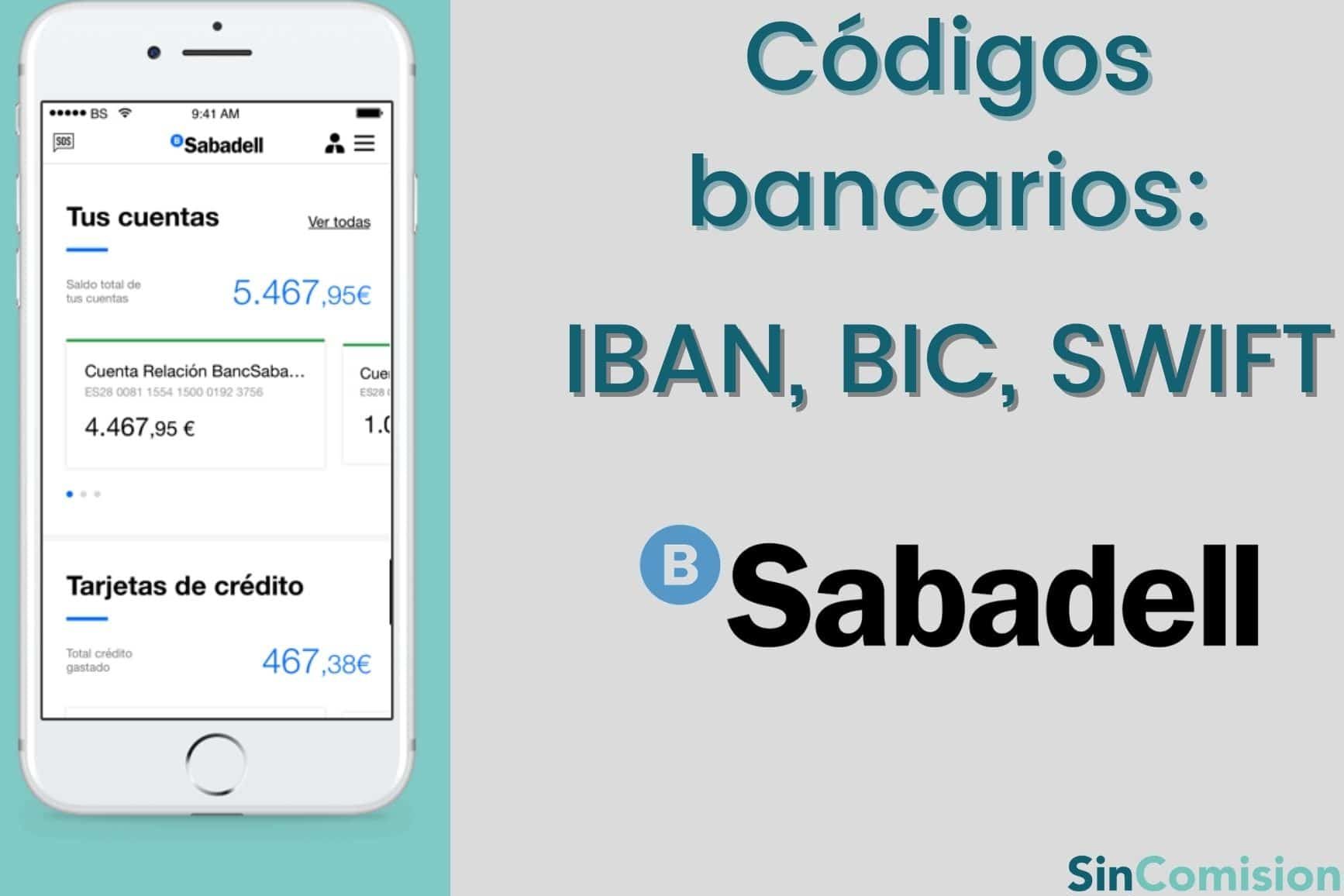 código bic/swift sabadell