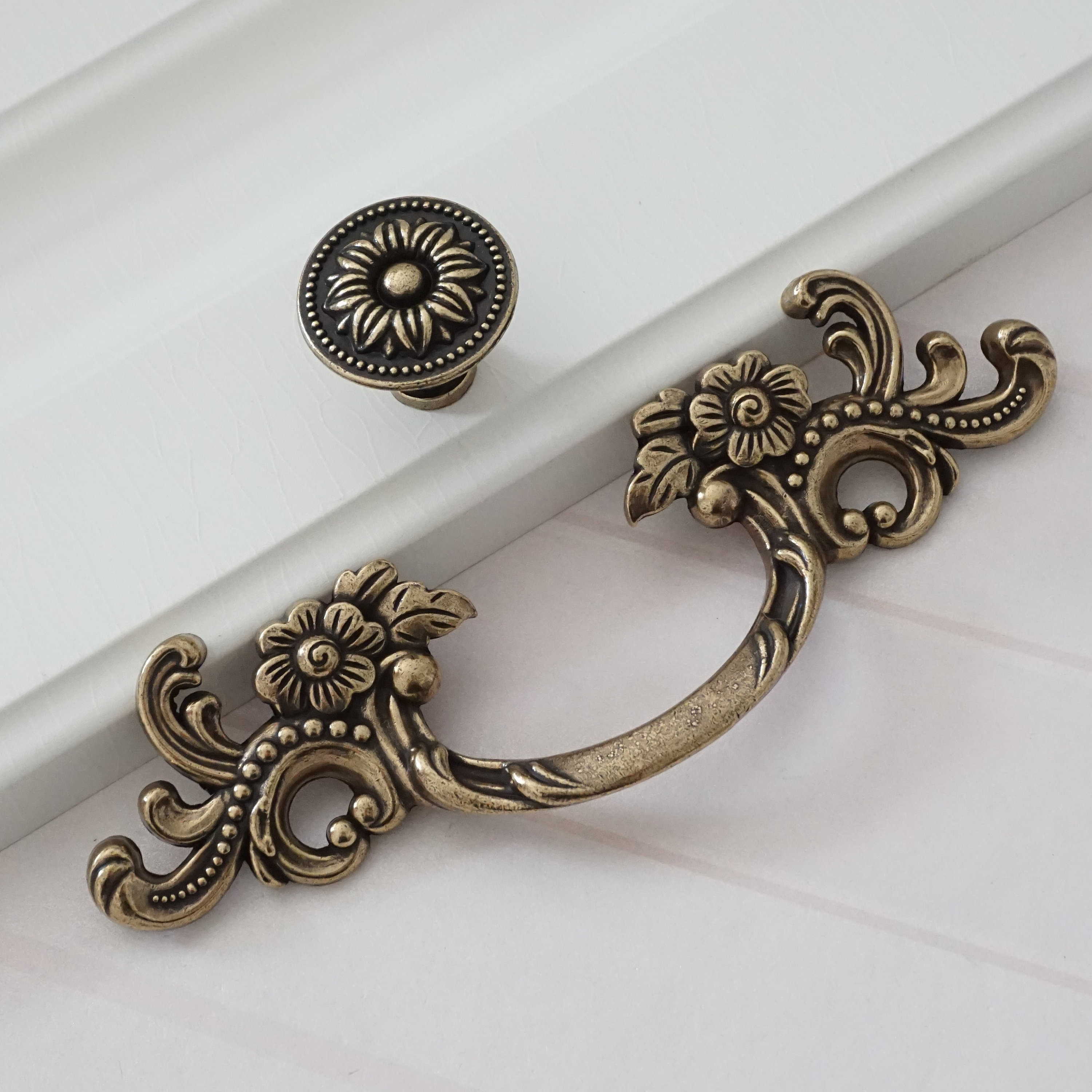 cupboard handles vintage