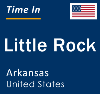 current time in arkansas usa