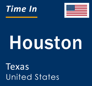 current time in houston us