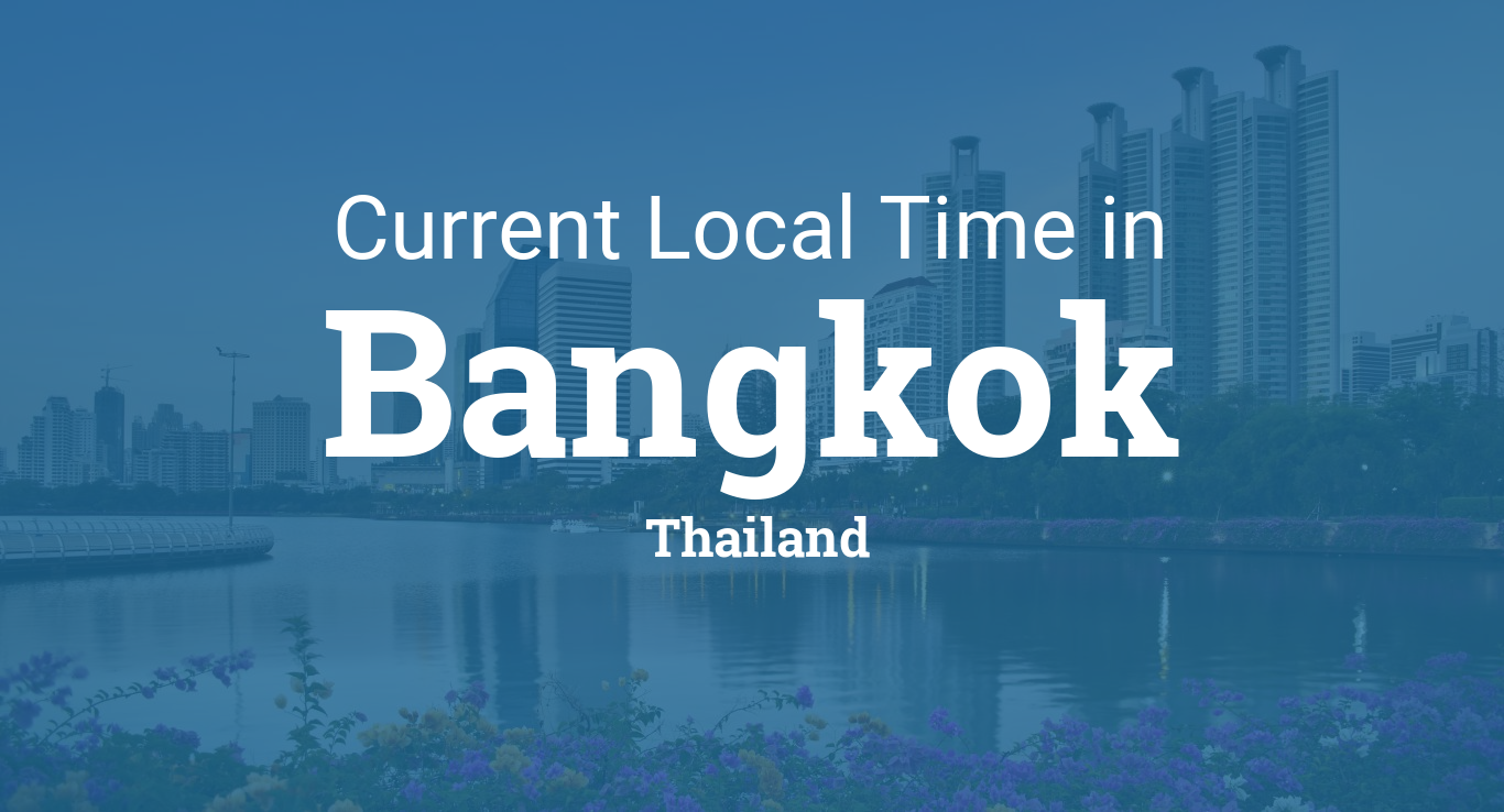 current time thailand