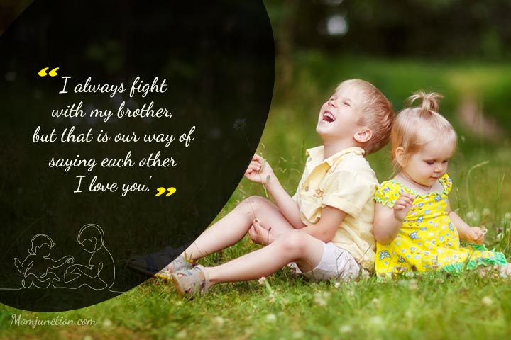 cute funny quotes for brother