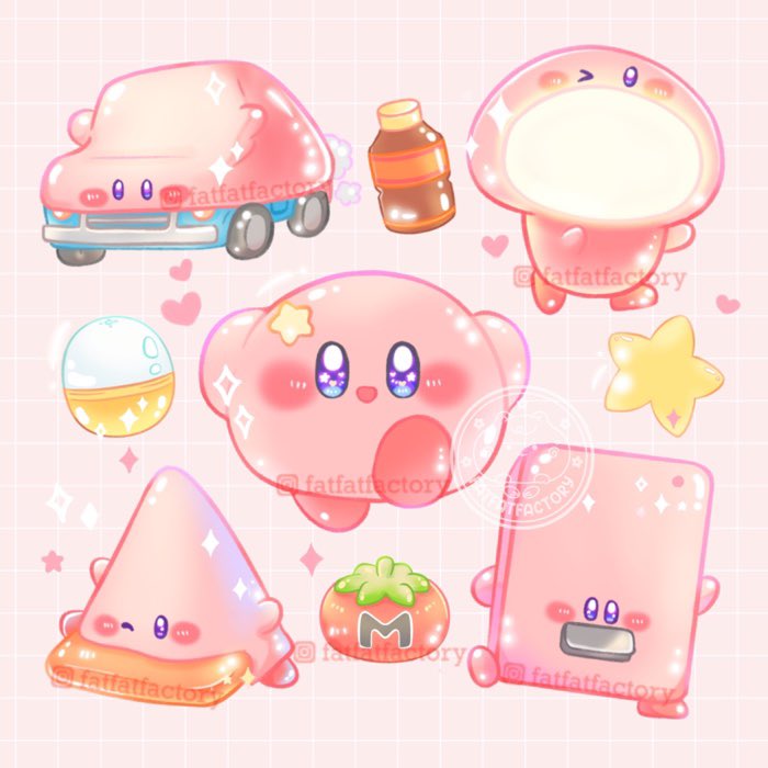 cute kirby drawings