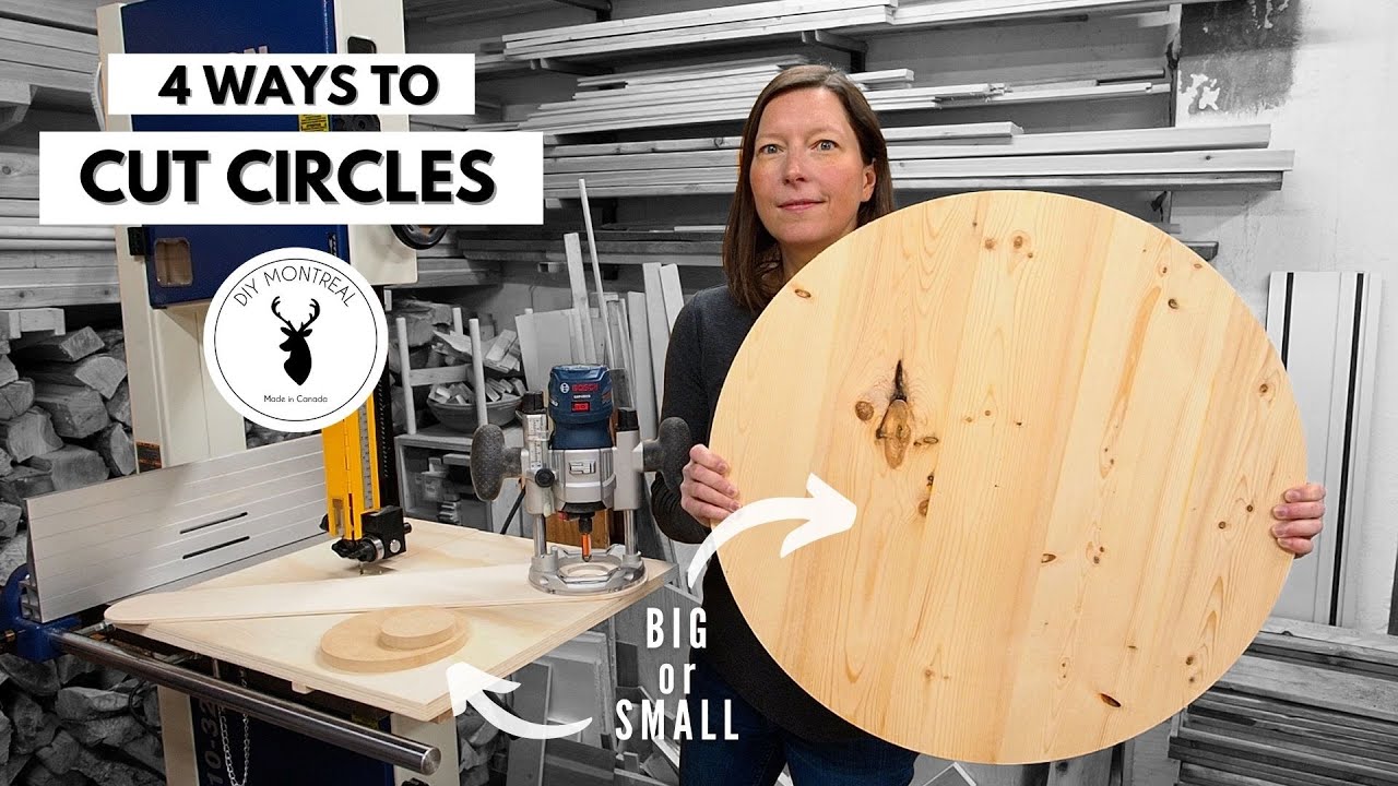 cutting a perfect circle in wood