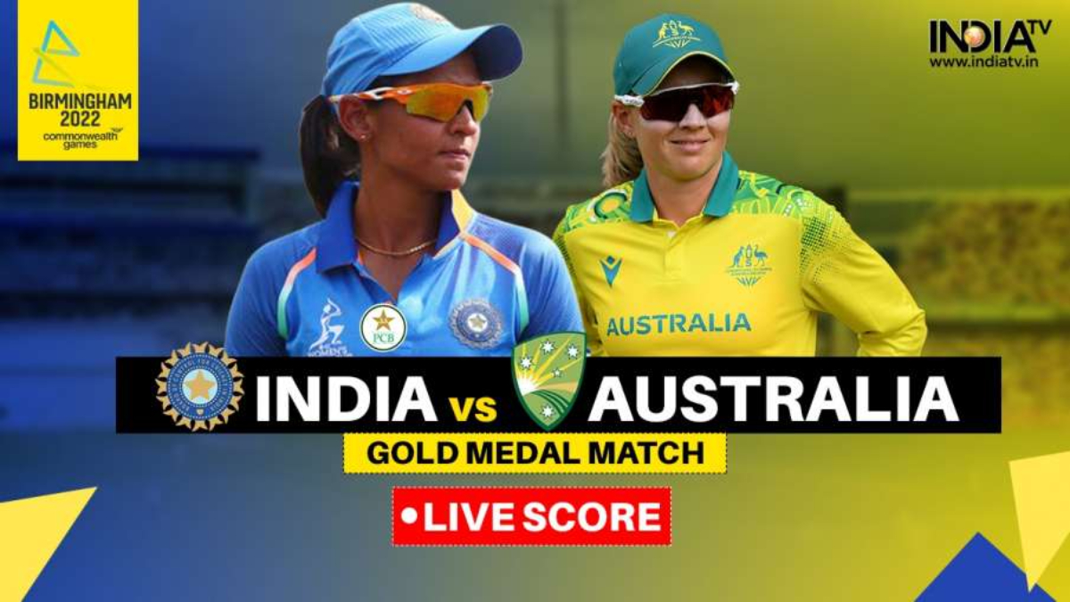 cwg india vs australia live score