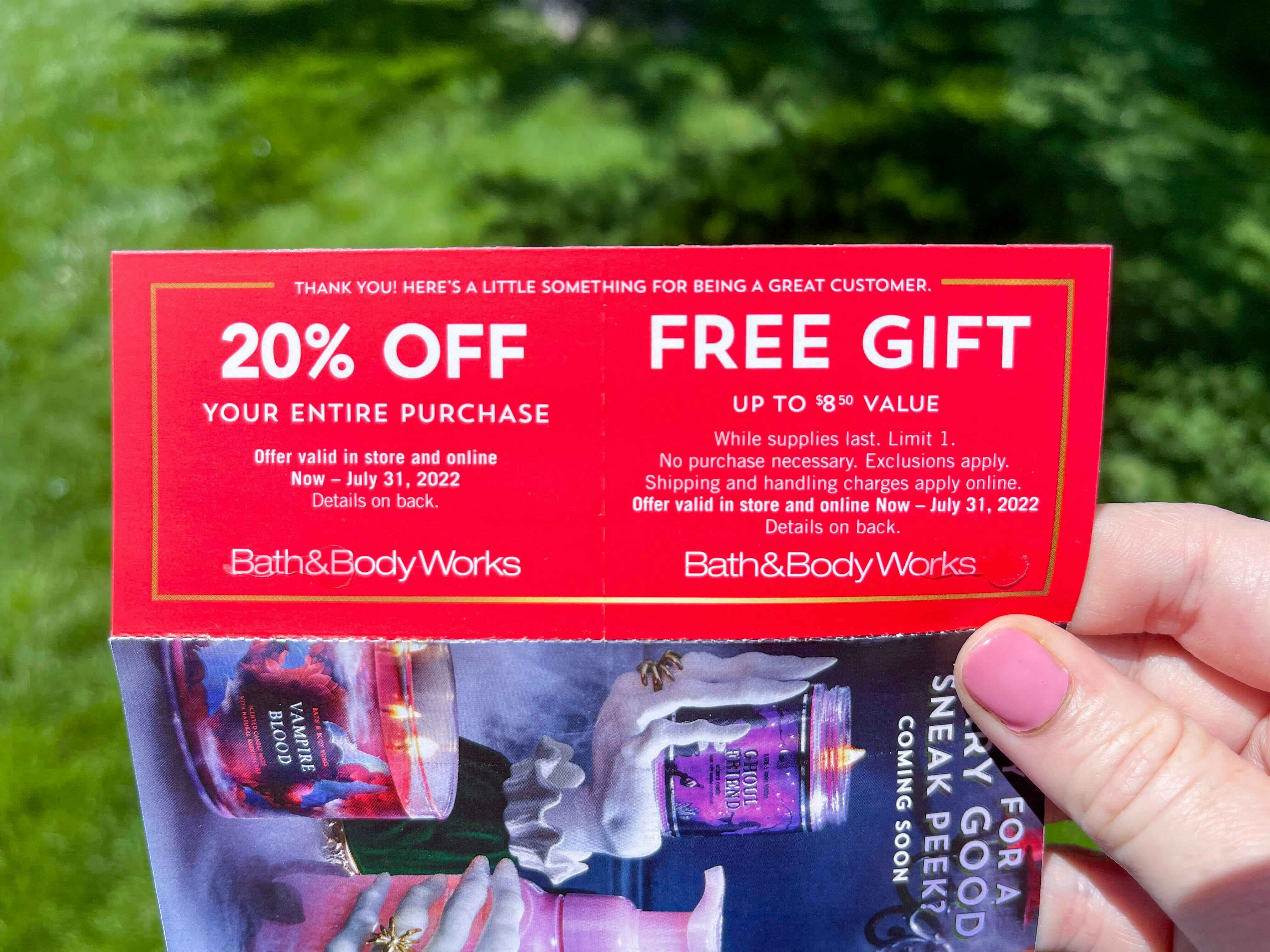 bath and body works discount codes