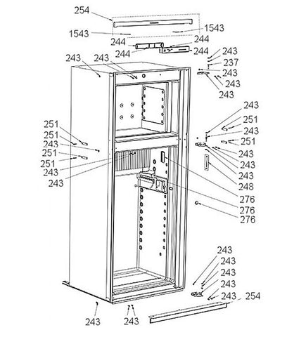 dometic rv fridge parts