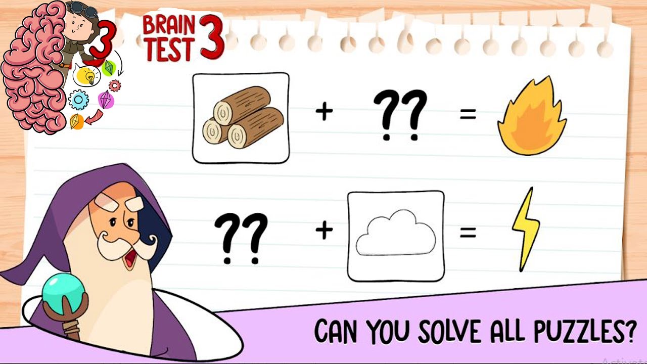 brain test 3 answers