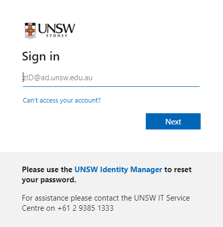 unsw myunsw