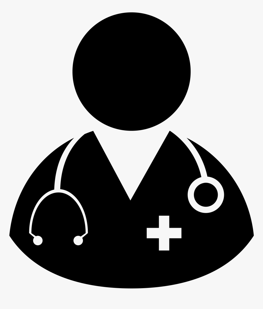 doctor clipart black and white