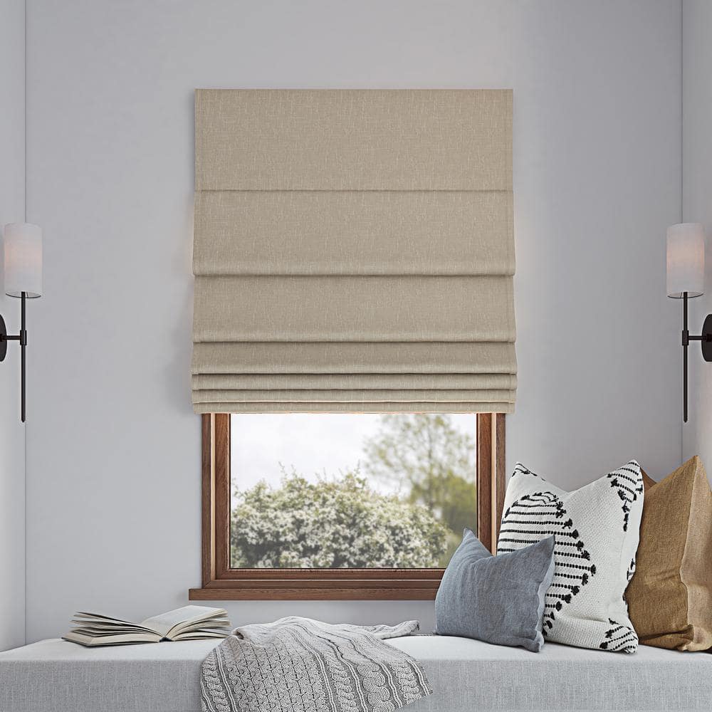 cordless roman blind