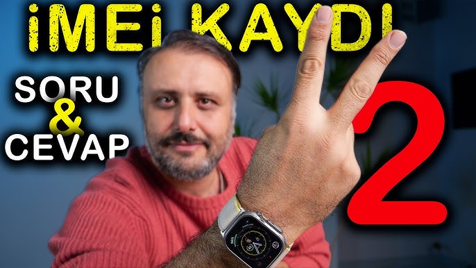 apple watch kayıt gereklimi