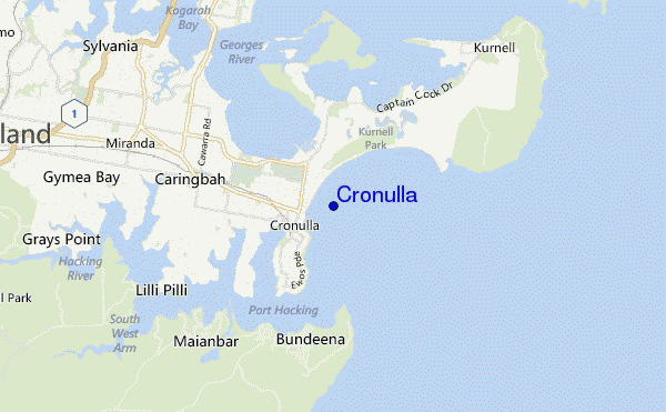 weather cronulla hourly