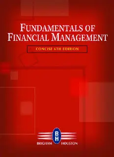 brigham houston financial management pdf