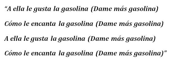 gasolina lyrics english