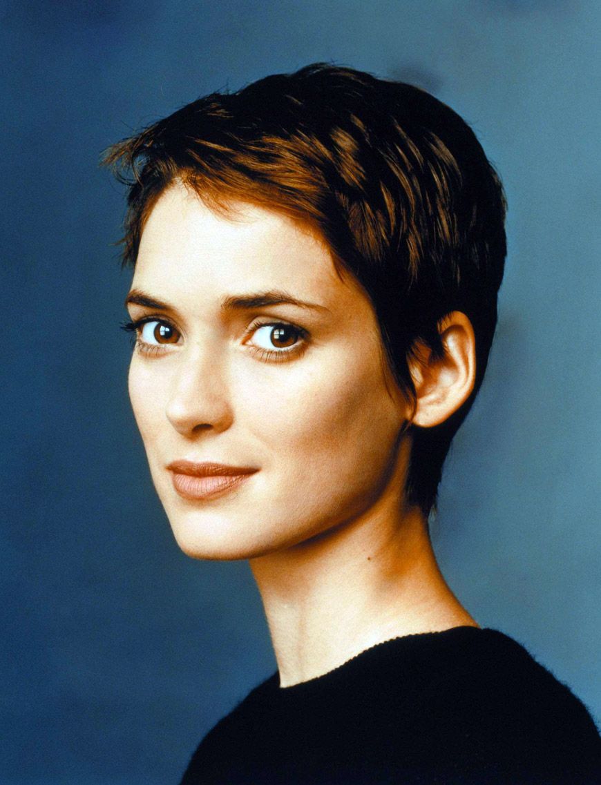 winona ryder pixie hair