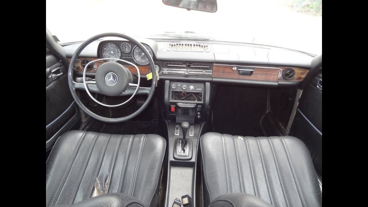 mercedes w114 interior