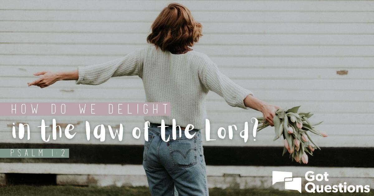 delight in the law of the lord