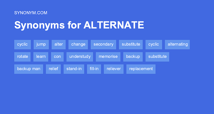 alternate synonyms