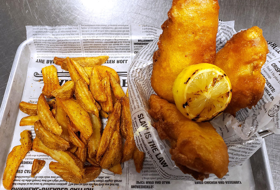 the seafood shak - fish & chips