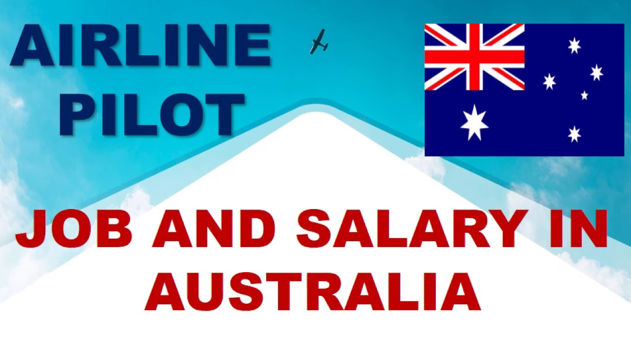 average pilot salary australia