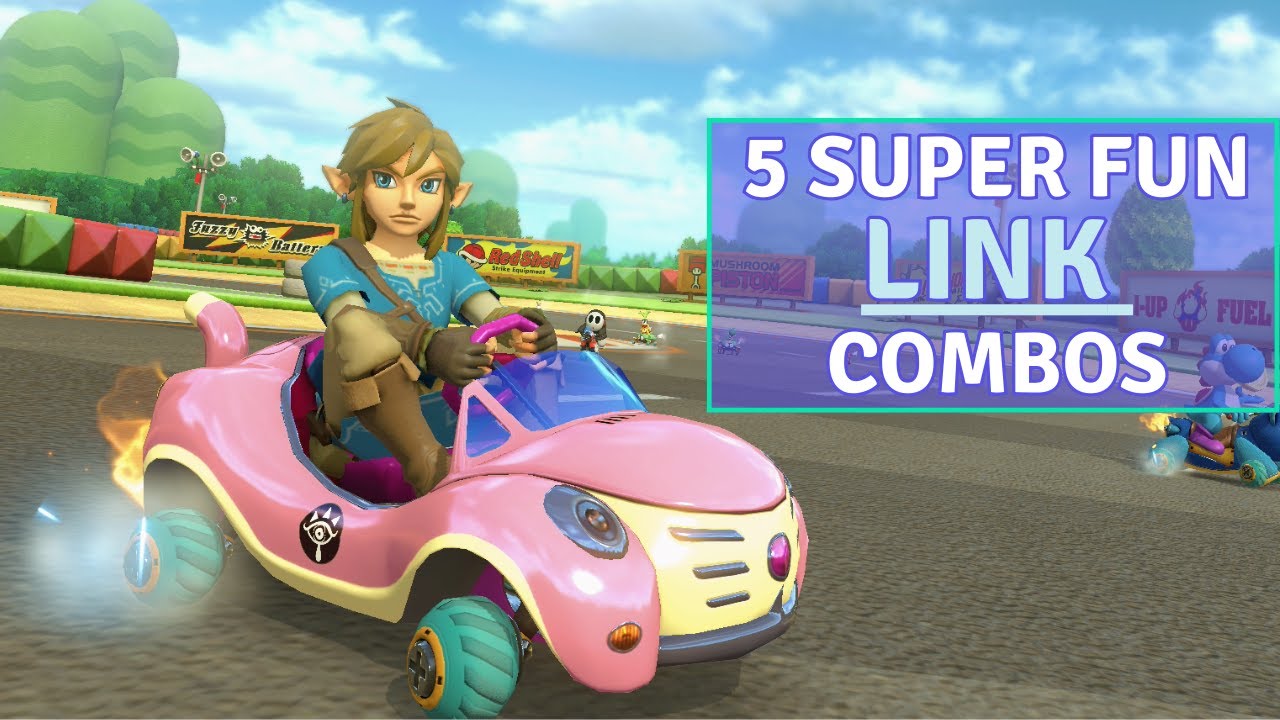 best link setup mario kart 8