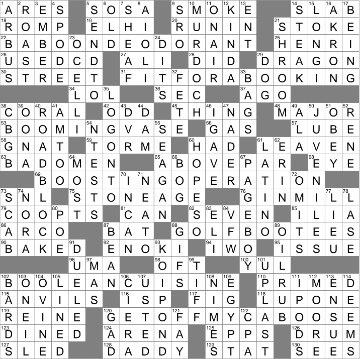 remnant crossword clue