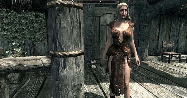 skyrim sexy dress