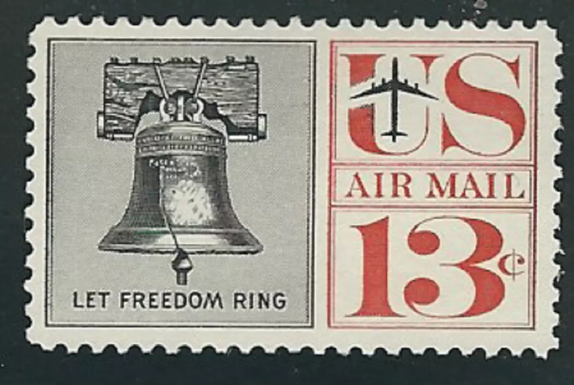 liberty bell 13 cent stamp