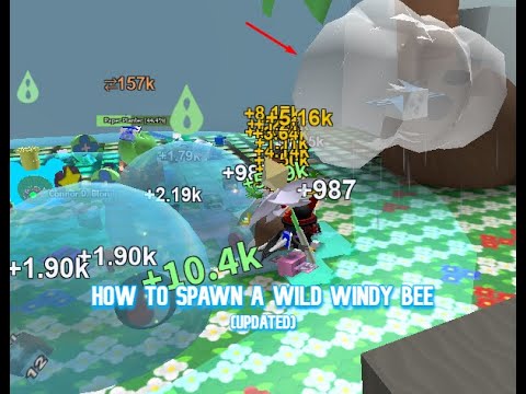 how to spawn windy bee in bee swarm