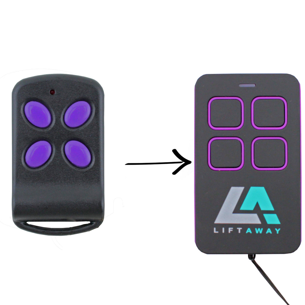 liftaway universal garage remote